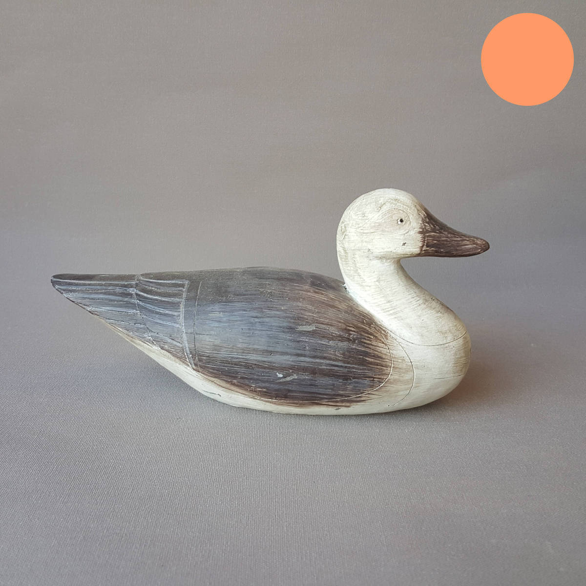 Canard en céramique, longueur 20 cm