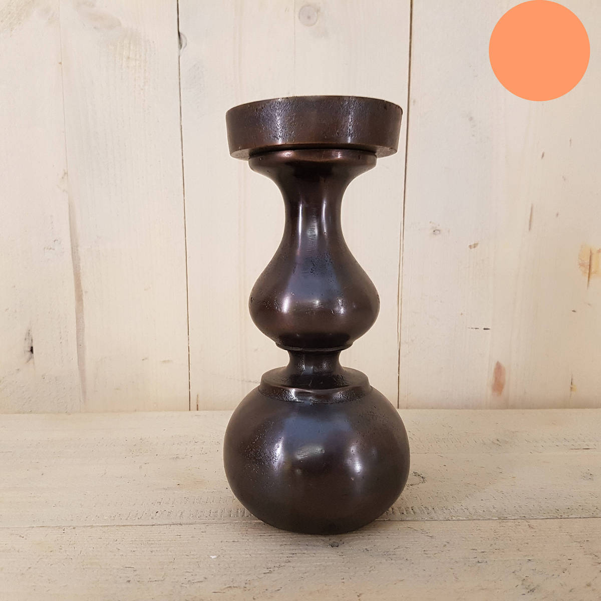 Kerzenständer aus Metall, schwer