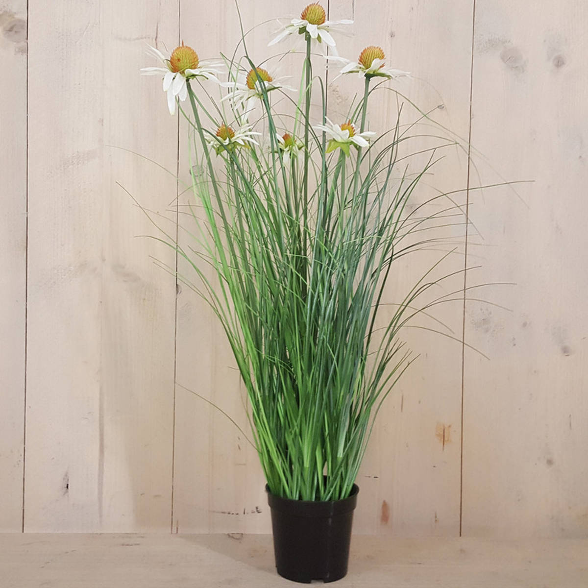Fleurs en matière syntétique, hauteur 95 cm