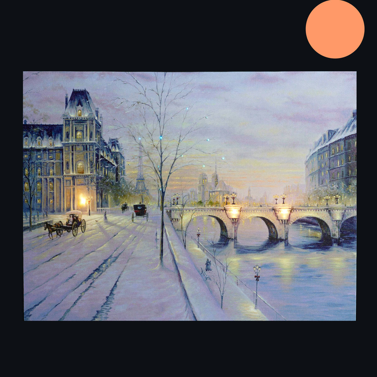 Tableau avec lumière Led
