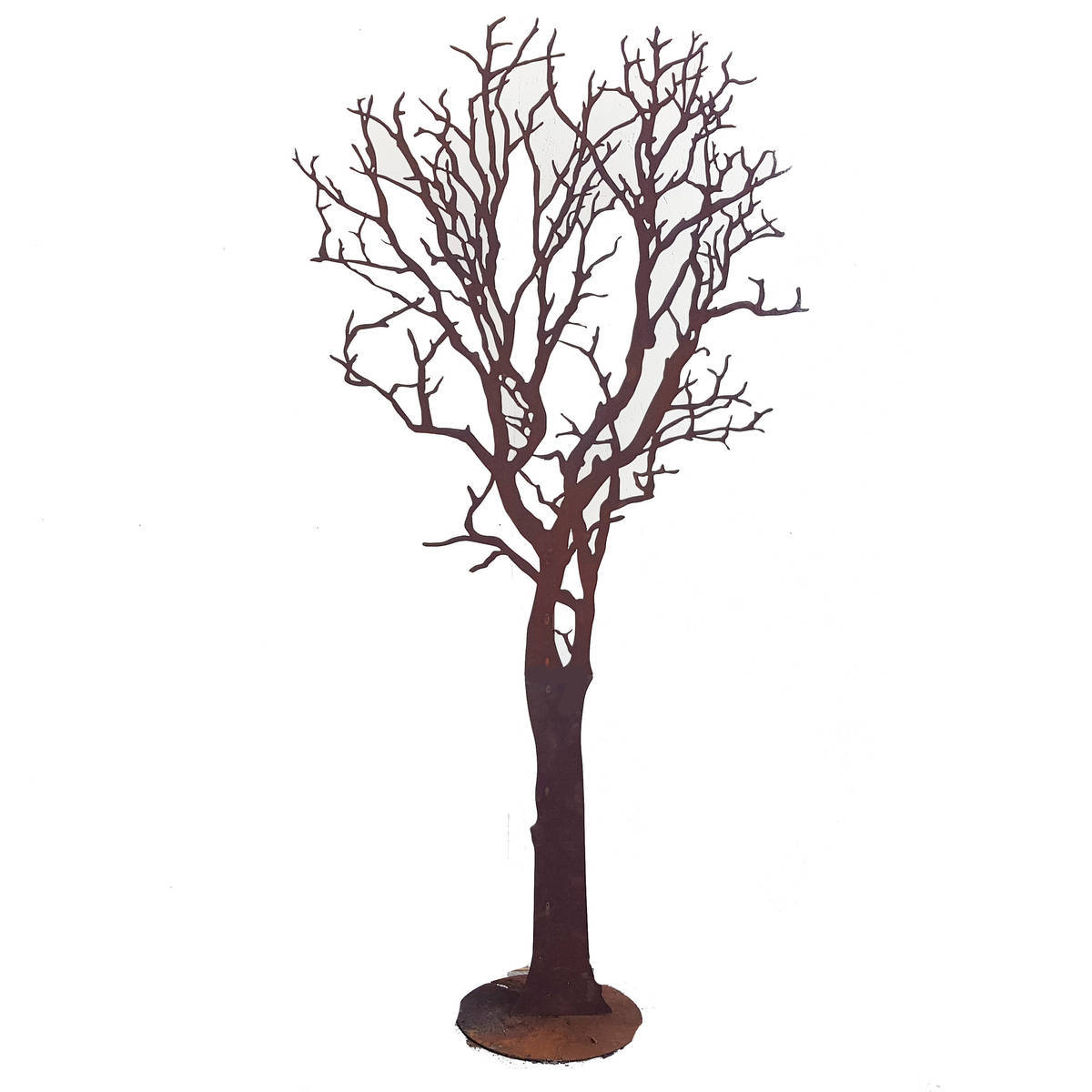 Baum aus Rostmetall, 2-teilig, Höhe 230cm