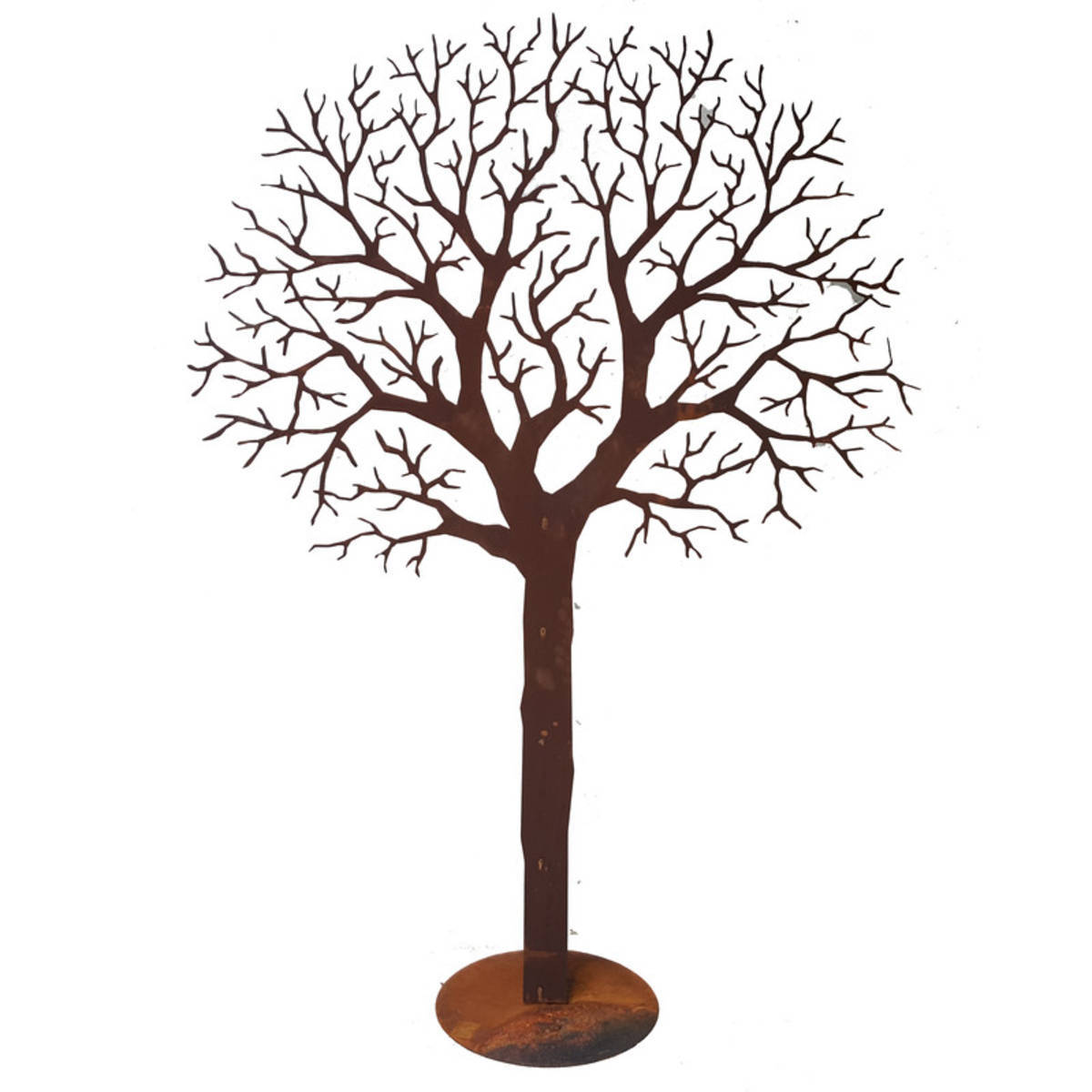 Baum aus Rostmetall, H 185cm