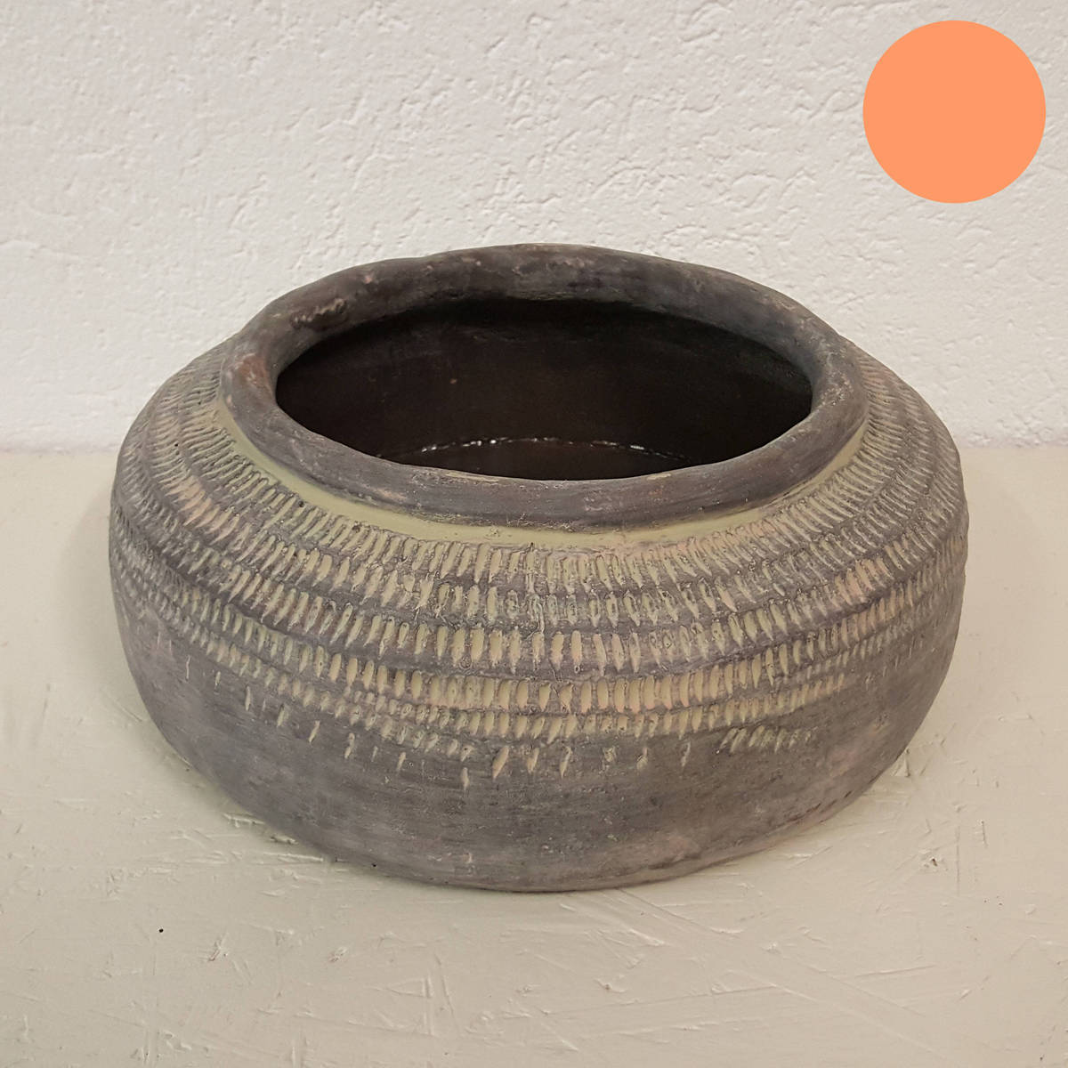 Topf aus Steingut, Ø 27cm