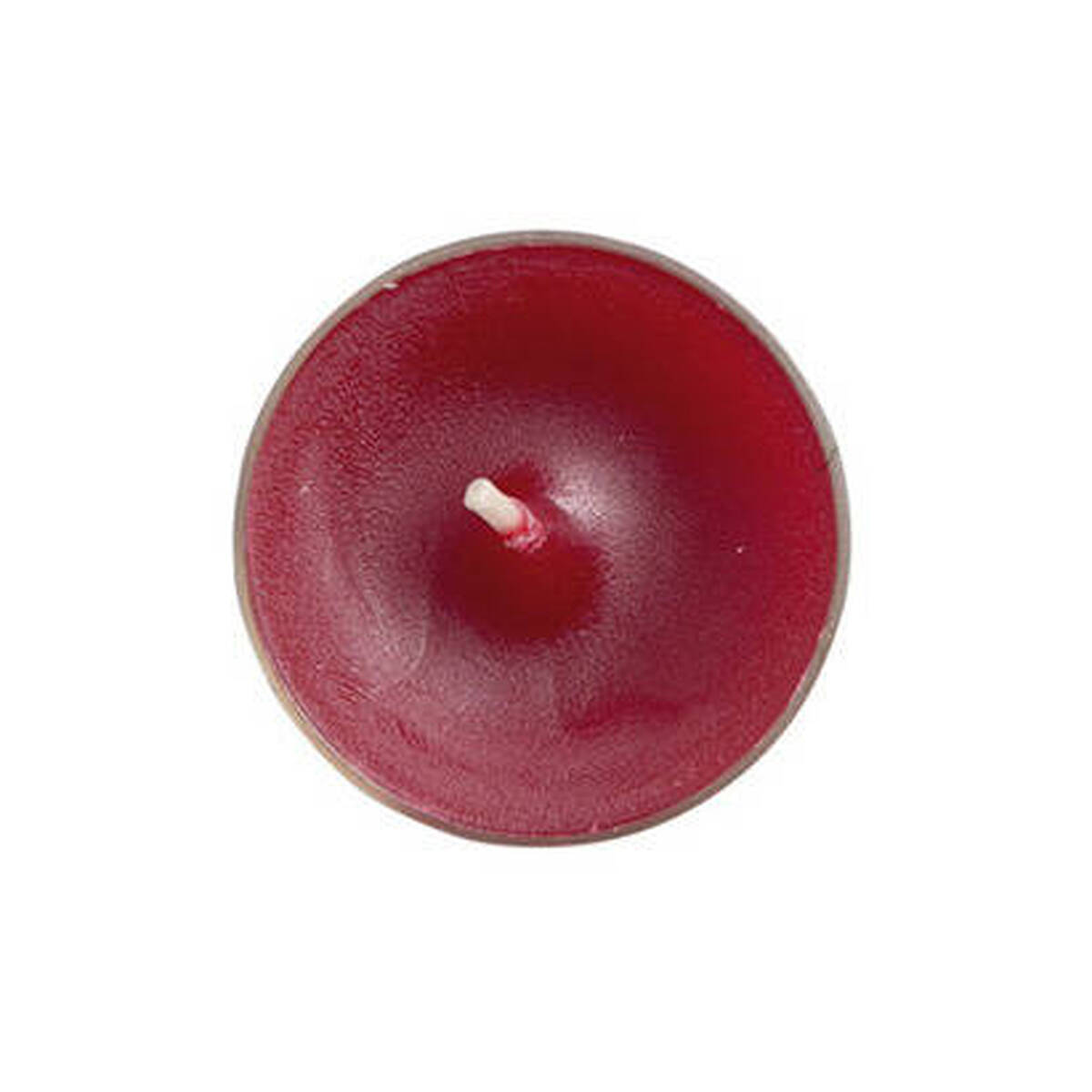 Bougie à chauffe-plat, Ø38mm, rouge