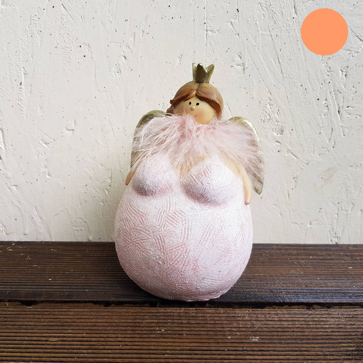 Ange en polyresin, hauteur 15cm