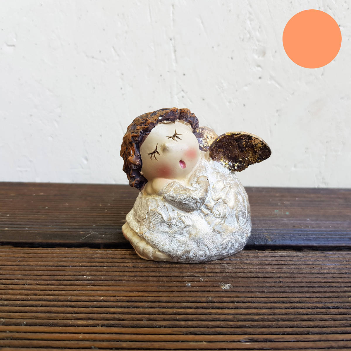 Engel aus Polyresin, 7x7cm