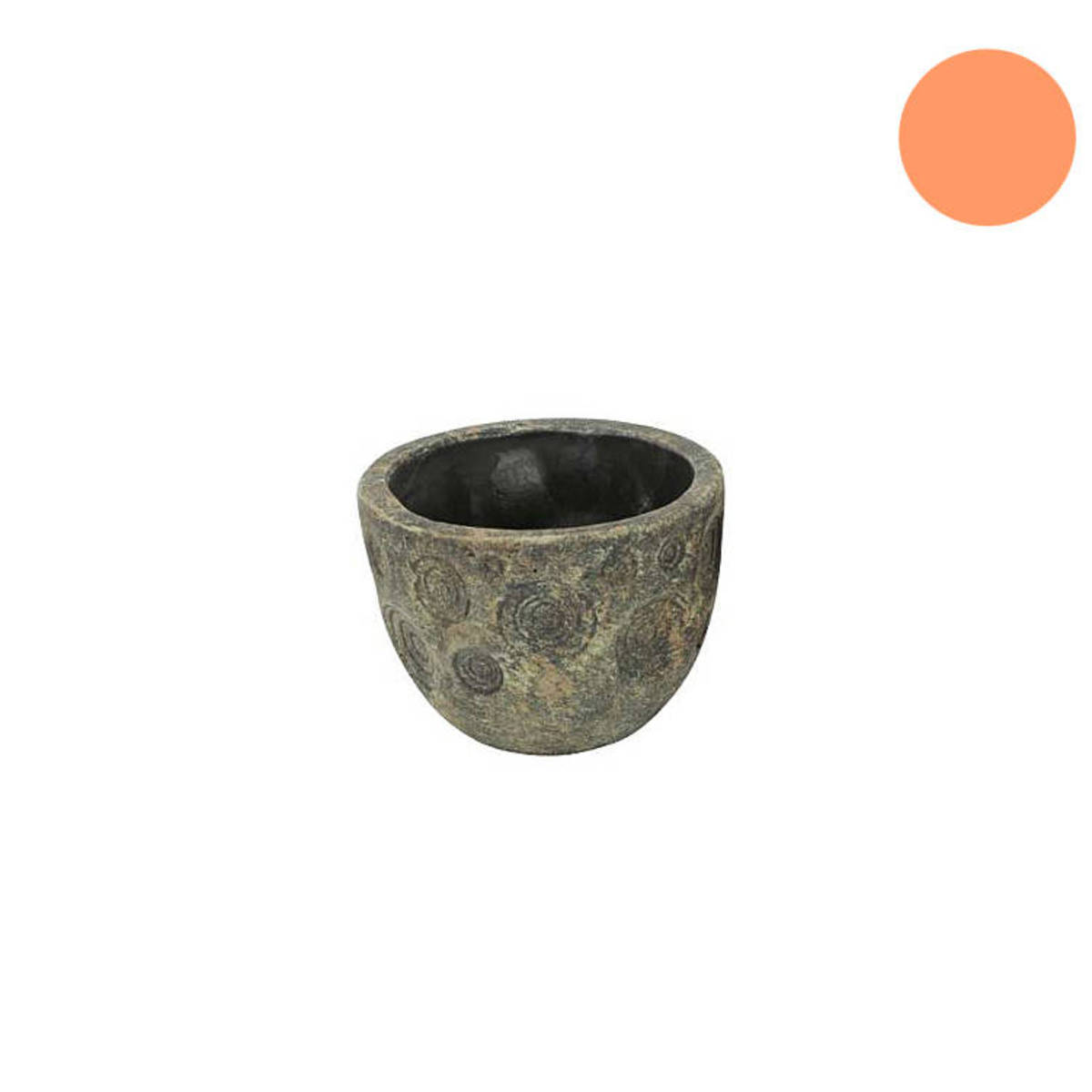 Topf aus Steingut, Durchmesser 10cm