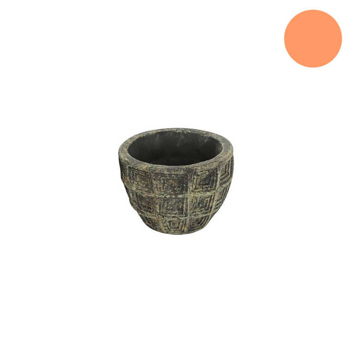 Topf aus Steingut, Durchmesser 10cm