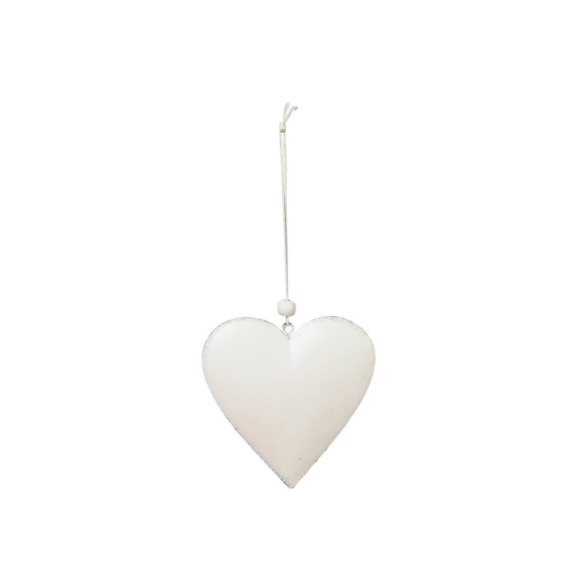 Coeur en métal, hauteur 7cm