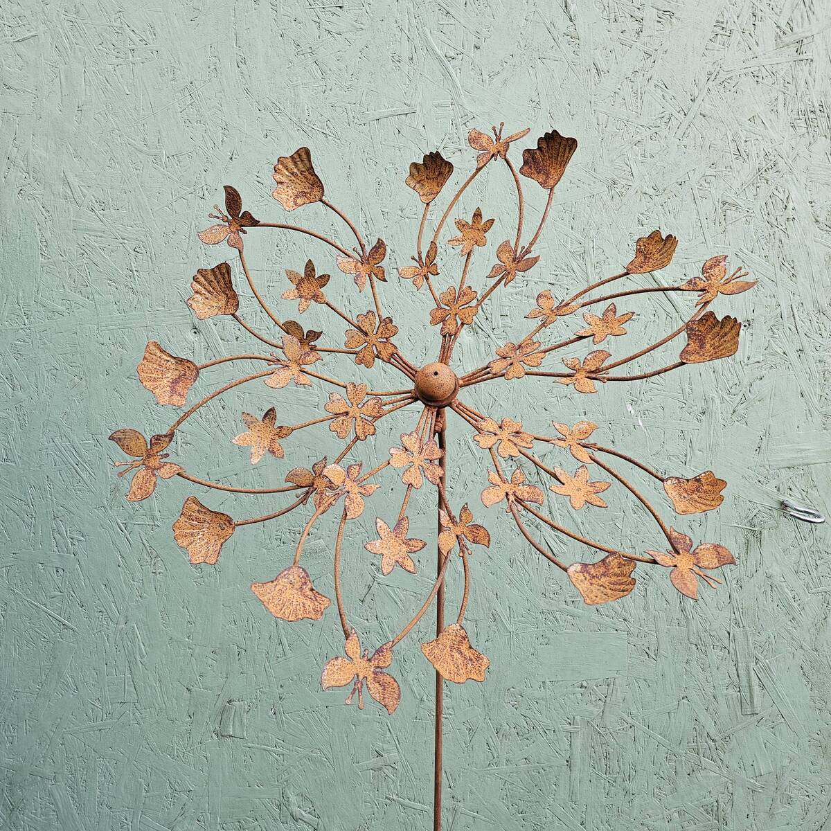 Windrad aus Rosteisen, Ø 60 cm