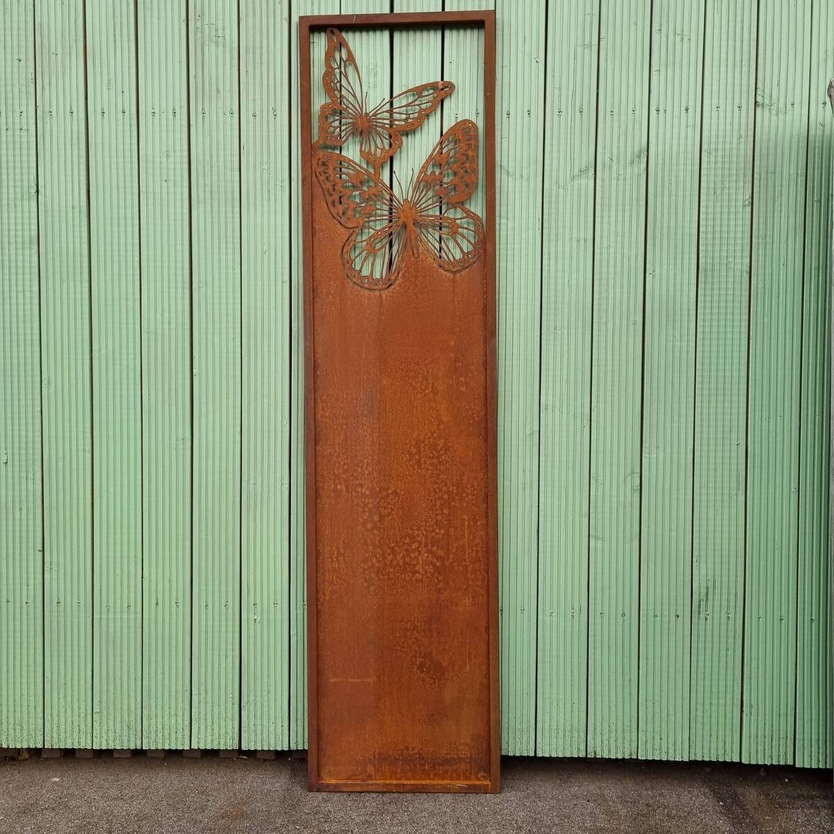 Paravent en fer rouillé, 200 cm 