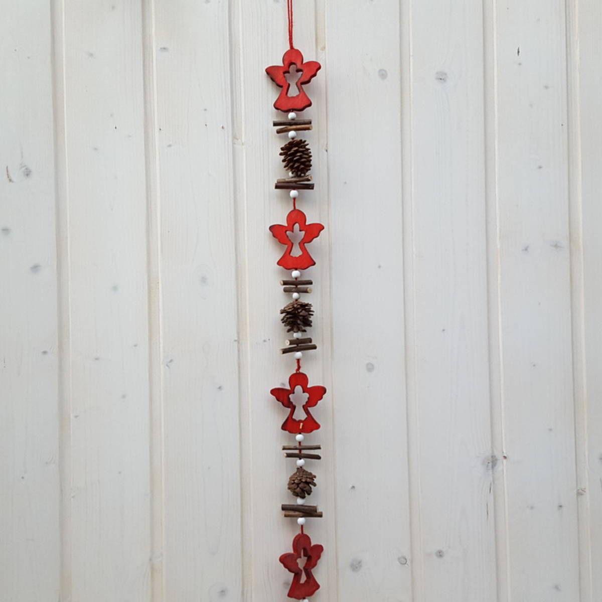 Guirlande de Noël, Anges, 130 cm 