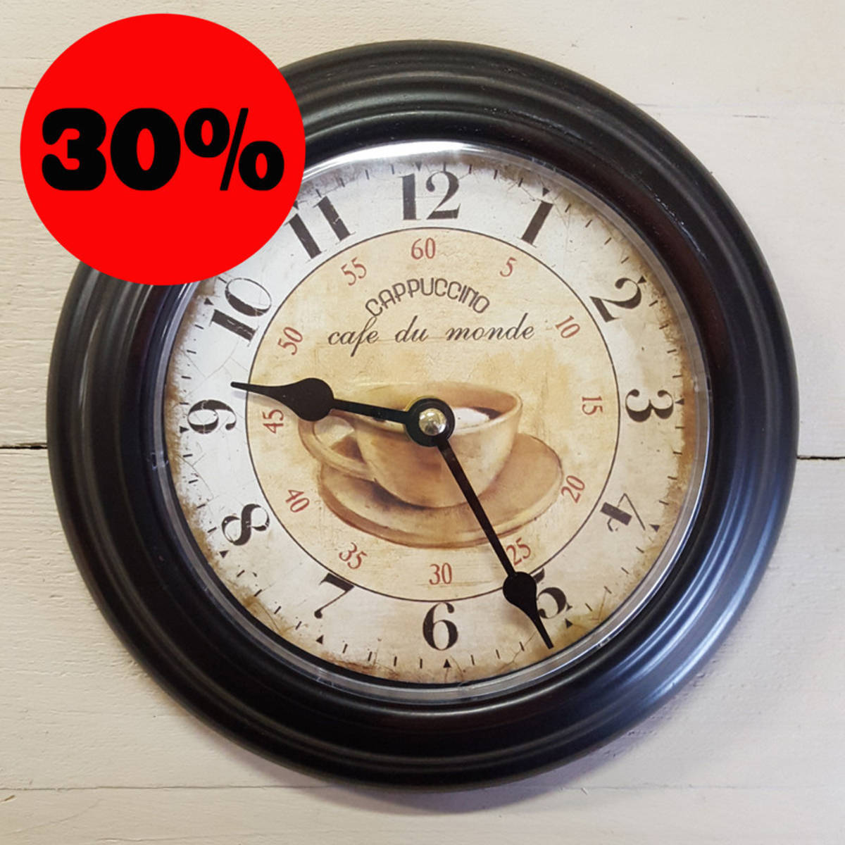 Wanduhr, Durchmesser 22cm