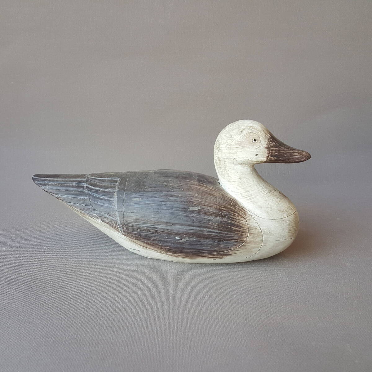 Canard en céramique, longueur 20 cm