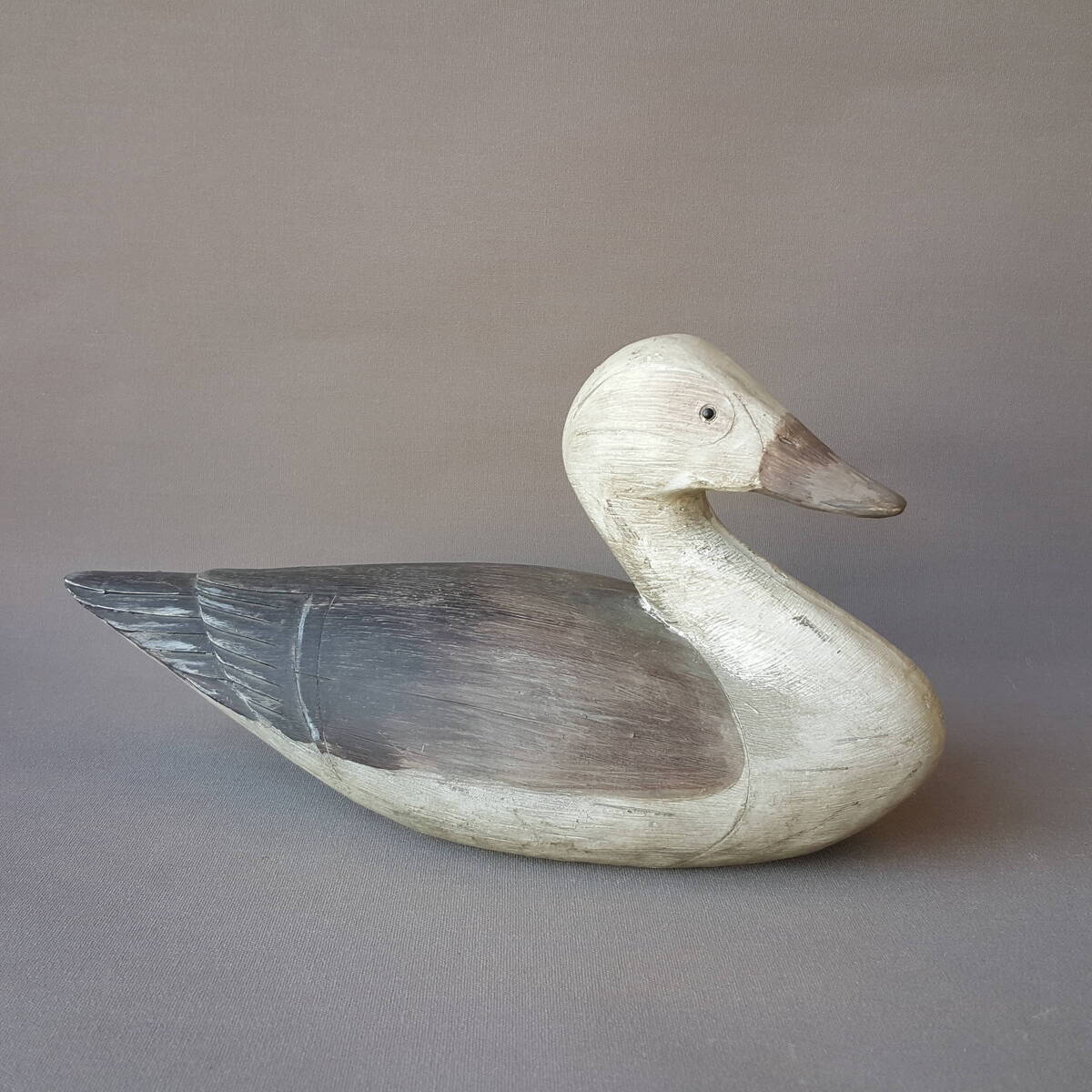 Canard en céramique, longueur 27 cm