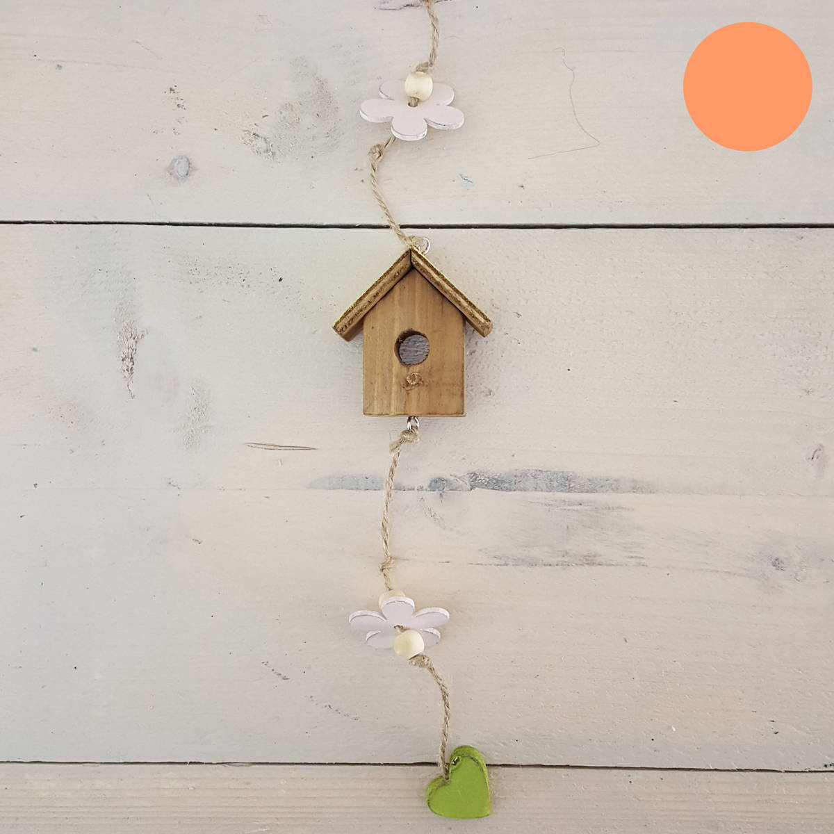 Guirlande cage d'oiseau, 48 cm  