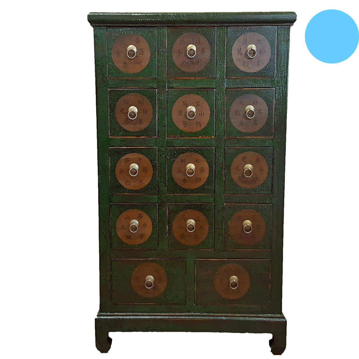 Apotheken Kommode chinesisch mit 14 Schubladen