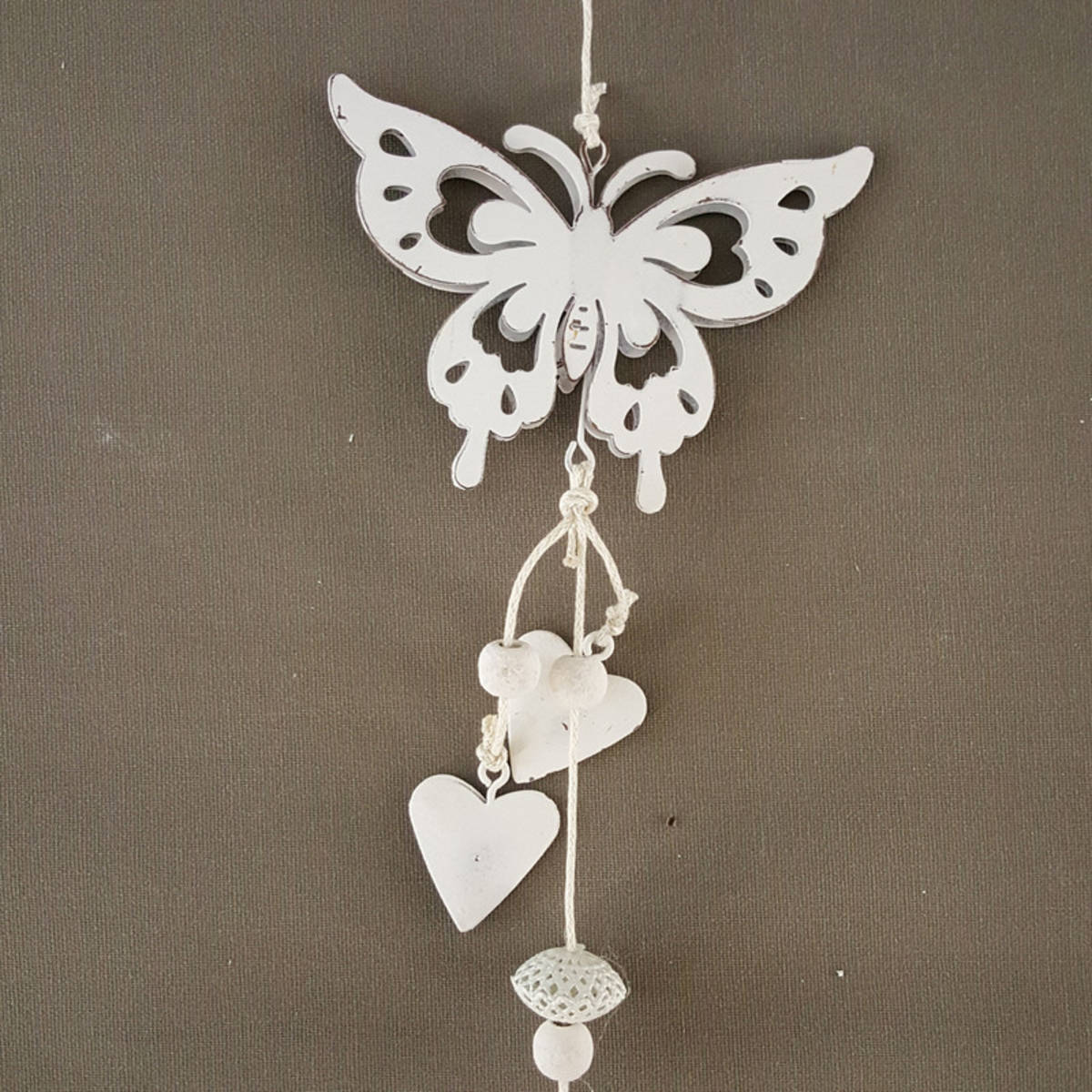 Girlande Schmetterling, aus Metall, 95 cm 