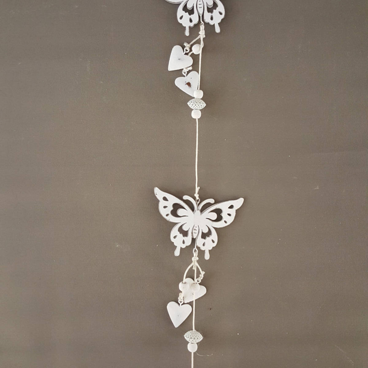 Girlande Schmetterling, aus Metall, 95 cm 