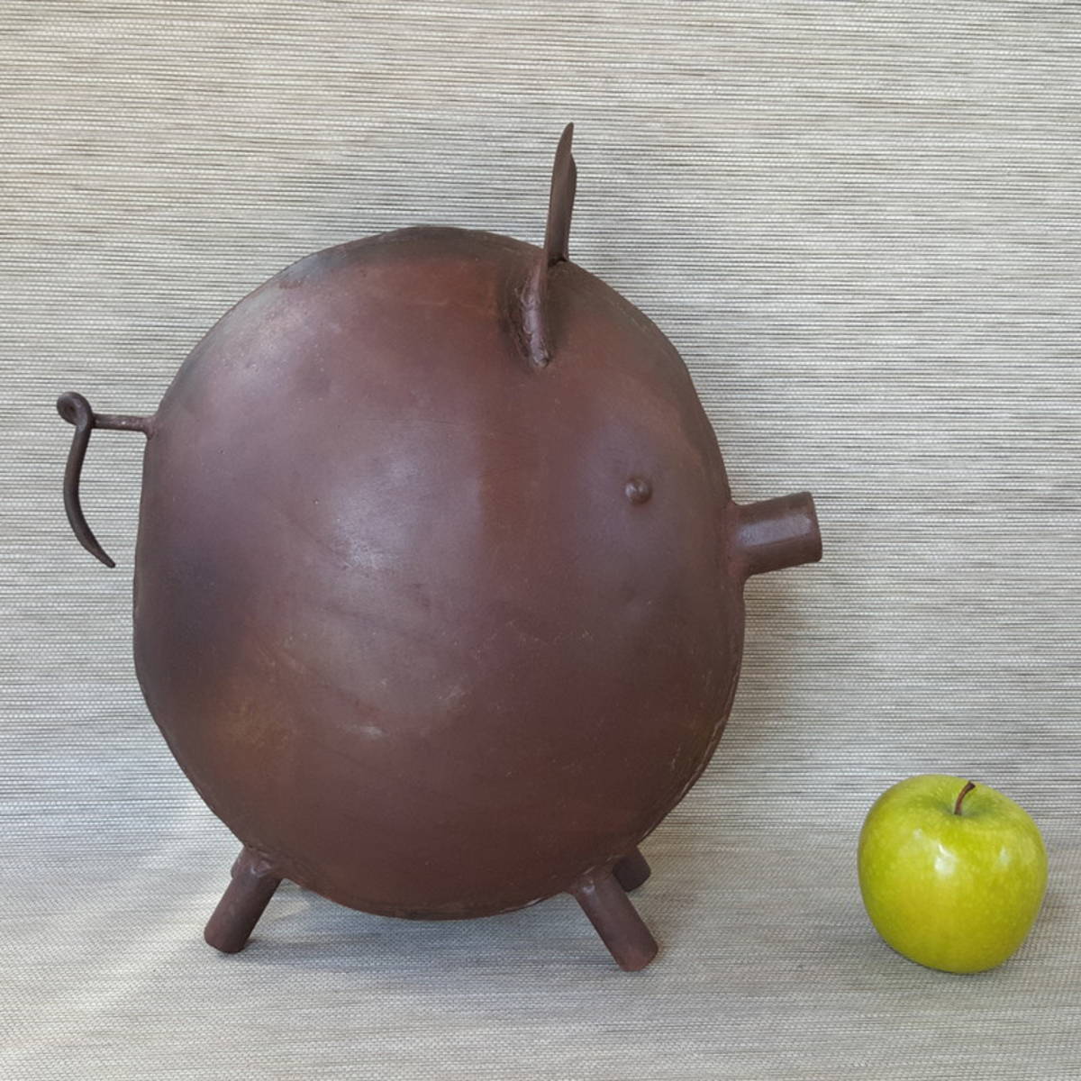 Schwein aus Rost Metall  