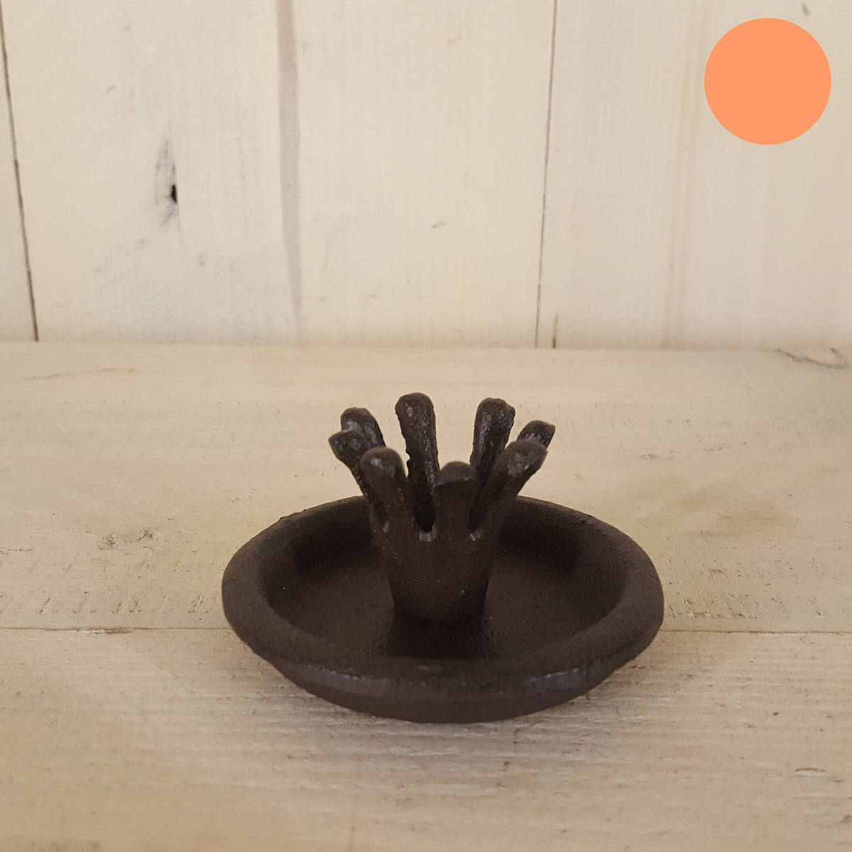 Kerzenhalter Krone aus Guss