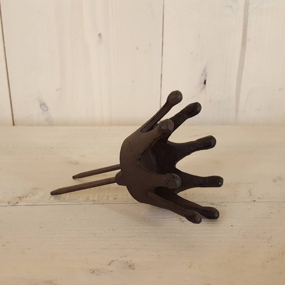 Kerzenhalter Krone zum Stecken, aus Guss