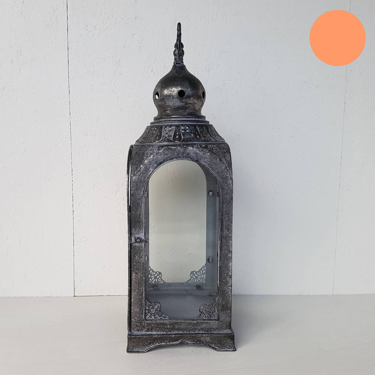 Magnifique lanterne style orientale, hauteur 57cm