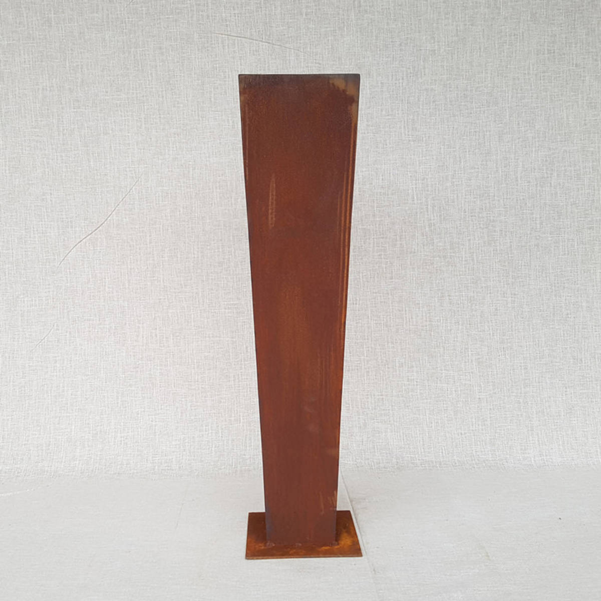 Säule aus Rosteisen, Höhe 100cm