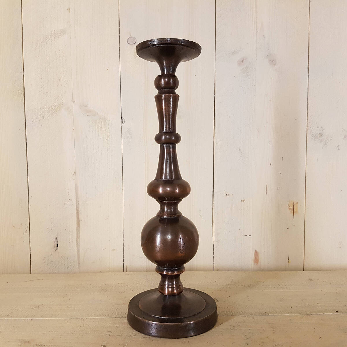 Kerzenständer aus Metall, schwer