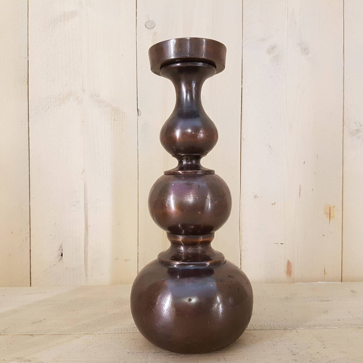 Kerzenständer aus Metall, schwer