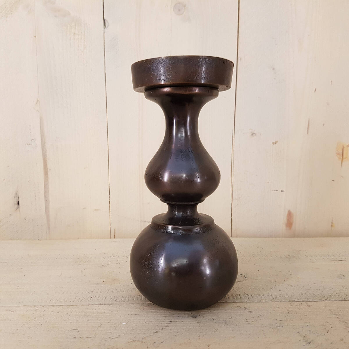 Kerzenständer aus Metall, schwer