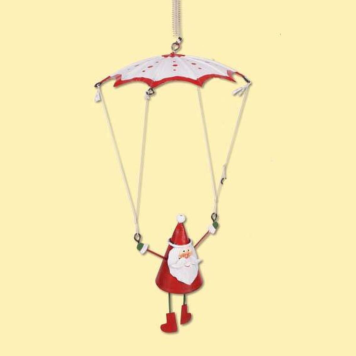 Père Noël en parachute  