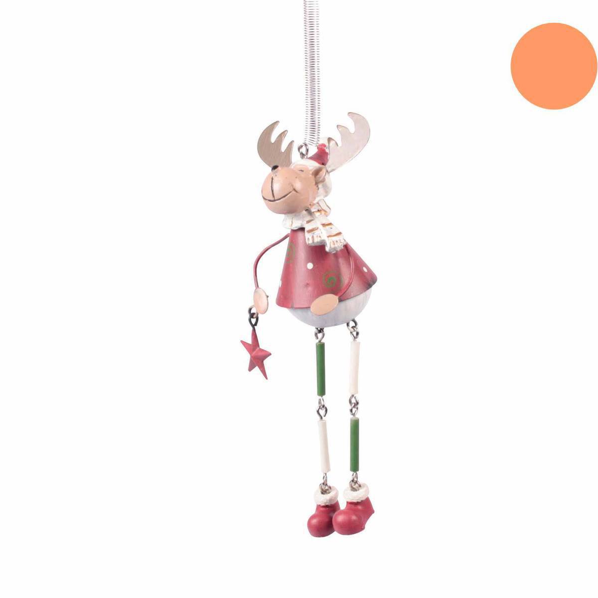 Elch aus Metall zum aufhängen