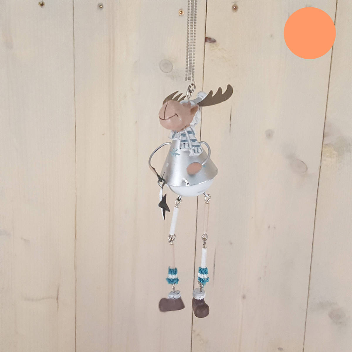 Elan en métal, à suspendre 