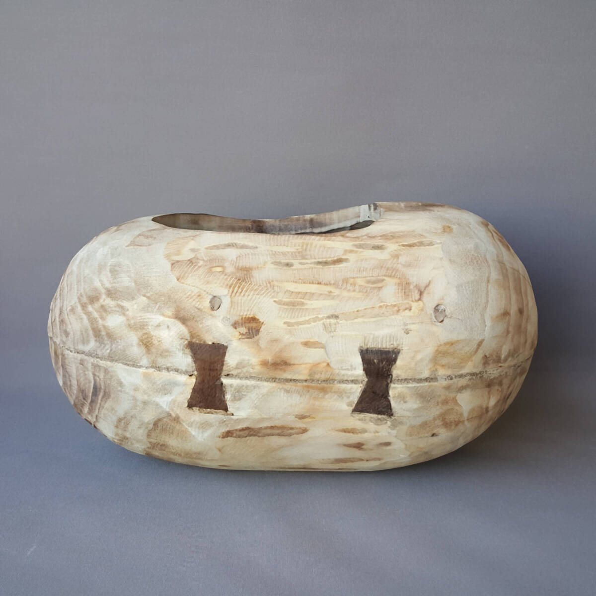 Handgefertigtes Holzgefäss, jedes Stück ist anders