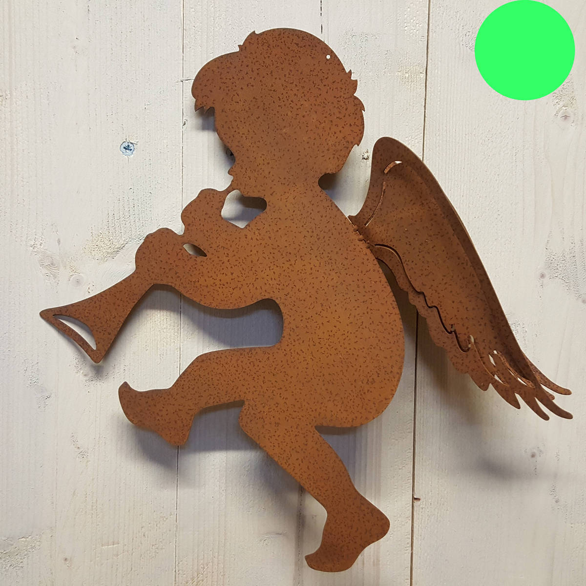 Engel aus Rostmetall, zum aufhängen, Höhe 42cm