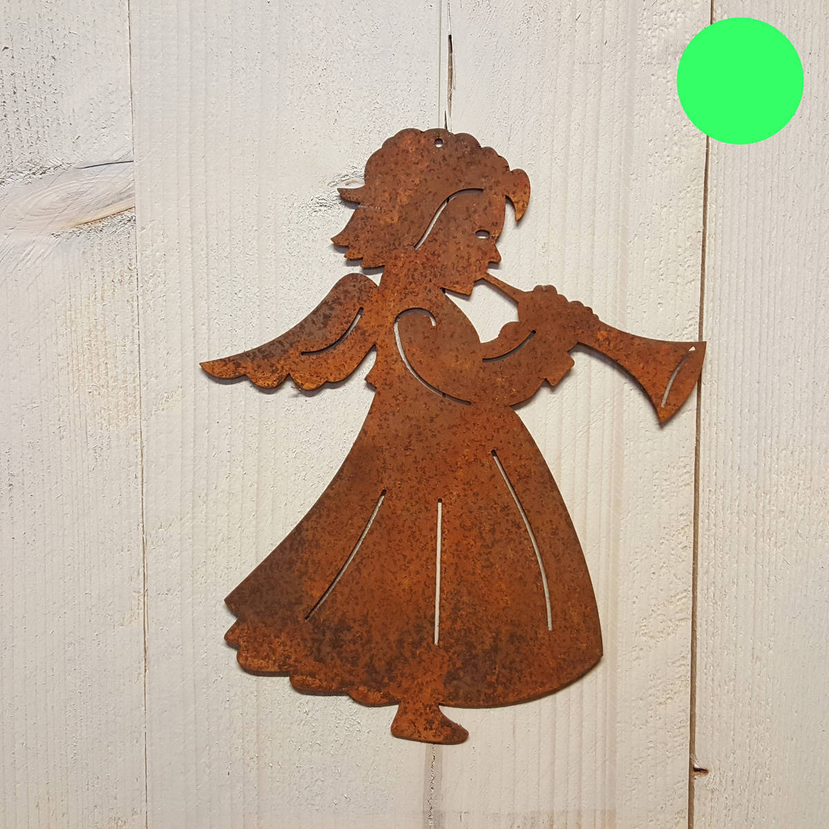 Engel mit Trompete, zum aufhängen, Höhe 22cm