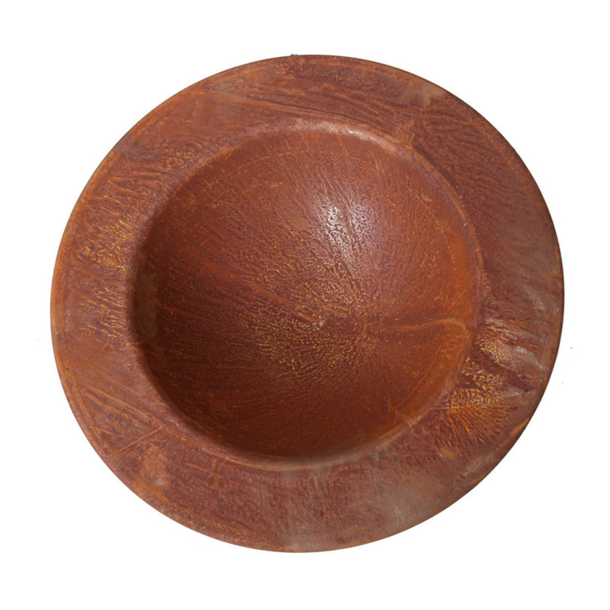 Coupe en fer rouillé, Ø 40cm 