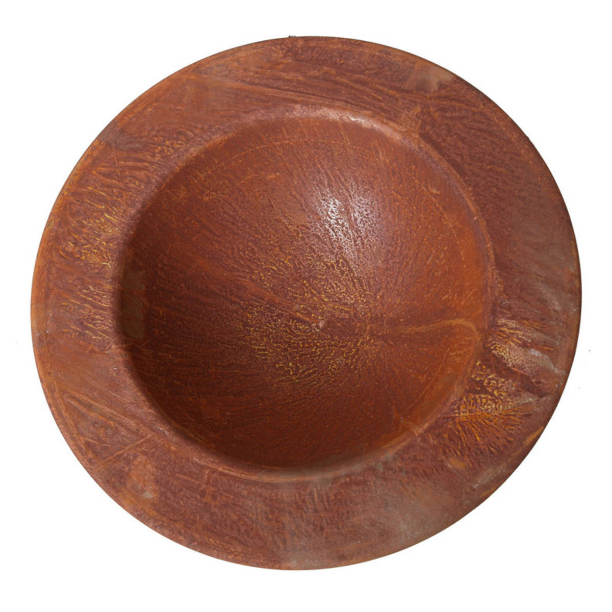 Coupe en fer rouillé, Ø 48cm 