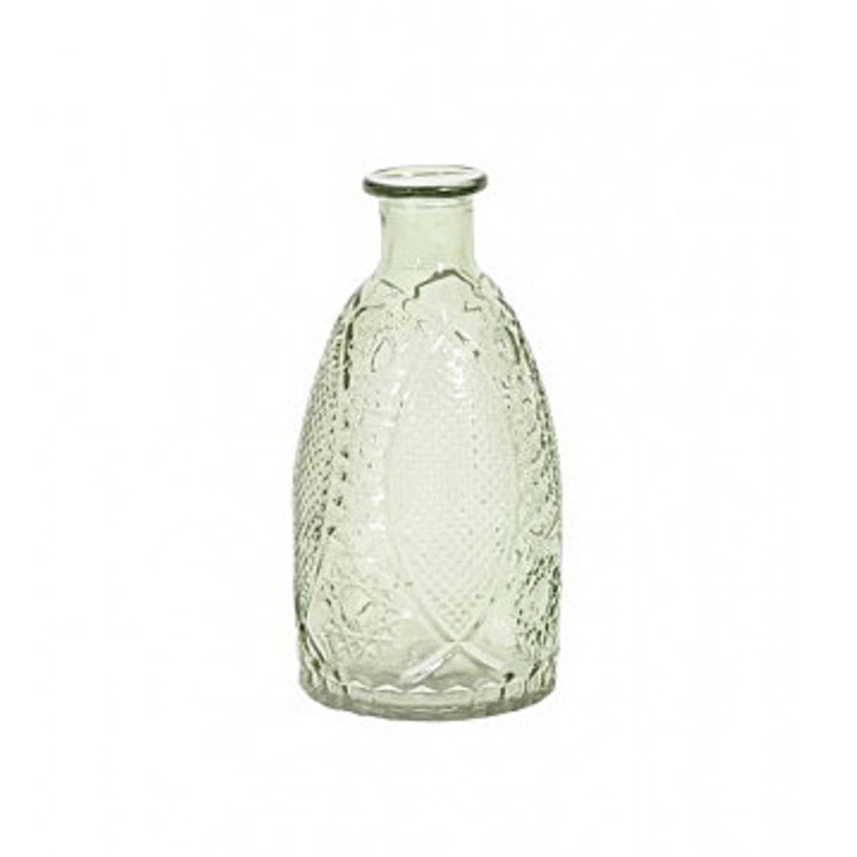 Vase en verre teinté, hauteur 20 cm