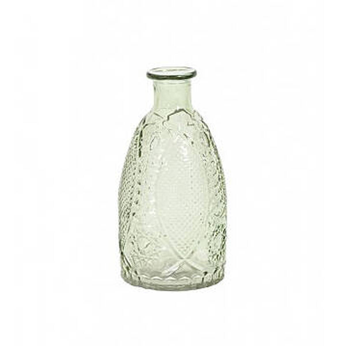 Vase en verre teinté, hauteur 20 cm 