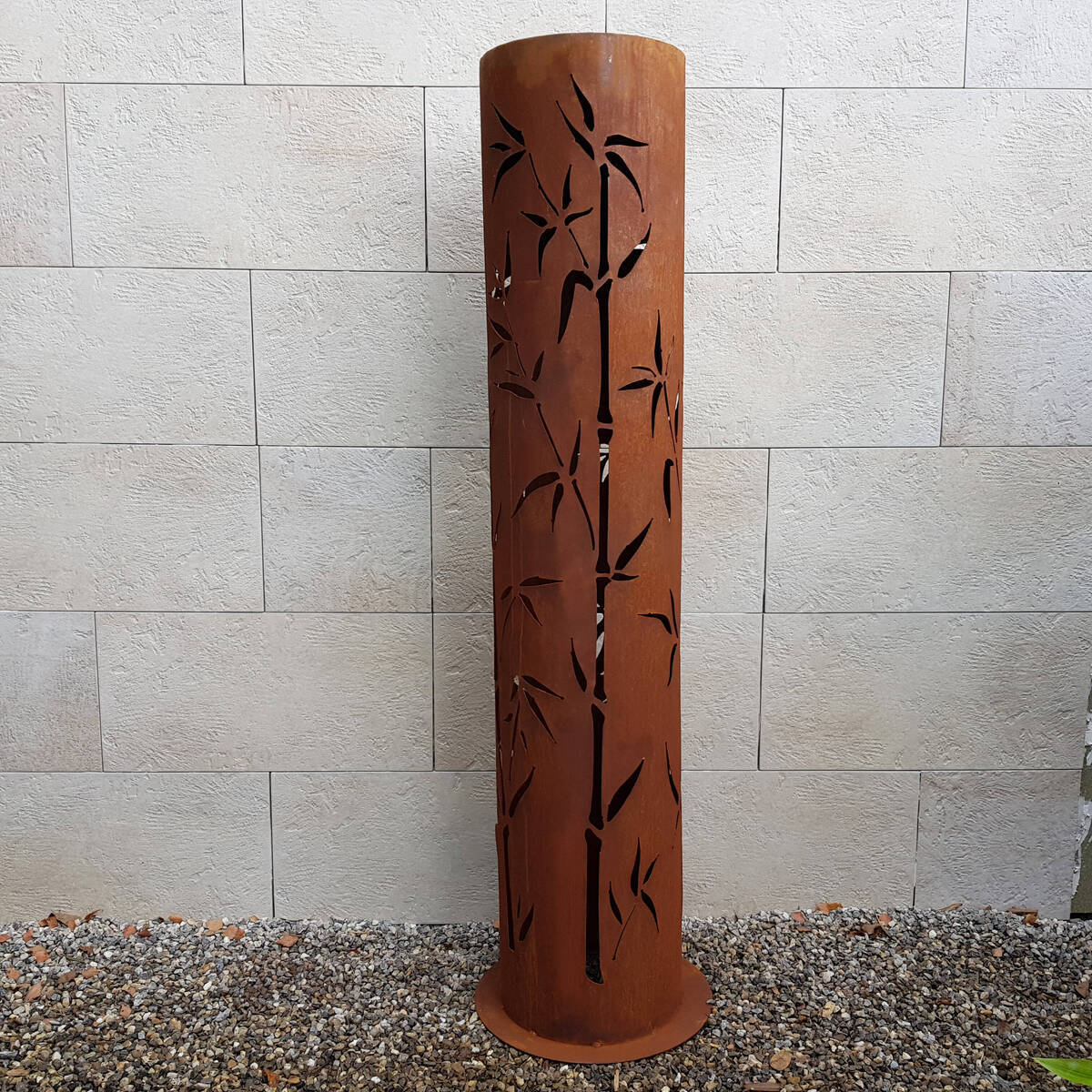 Colonne en fer rouillé, superbe 