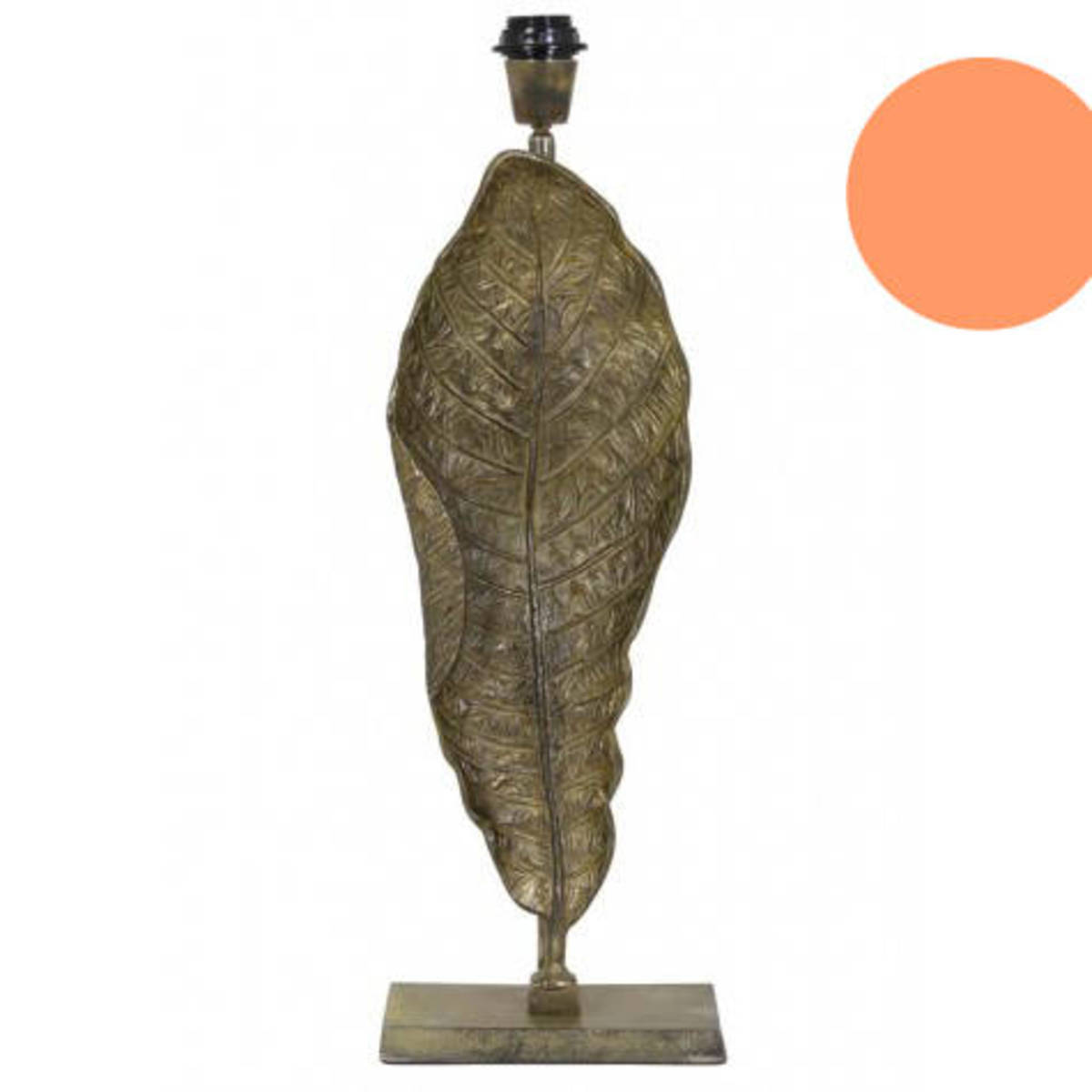 Pied de lampe en métal, 64 cm 
