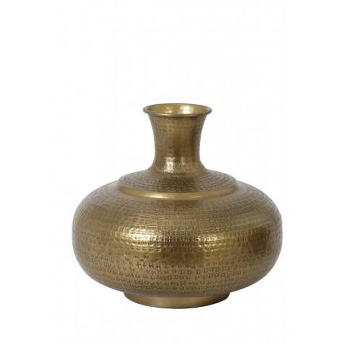 Vase aus Metall, antik bronze, Höhe 30cm