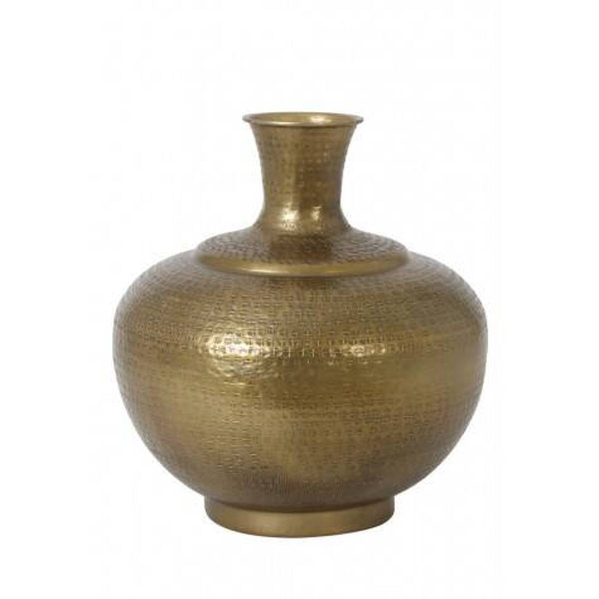 Vase aus Metall, antik bronze, Höhe 38cm