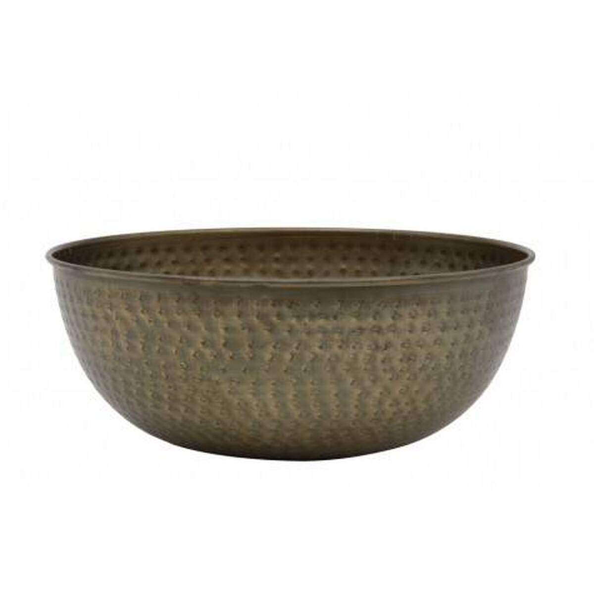 Schale aus Metall, antik bronze, Durchmesser 40cm