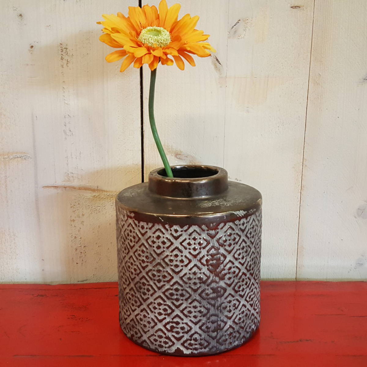 Vase en céramique, Diamètre 15cm