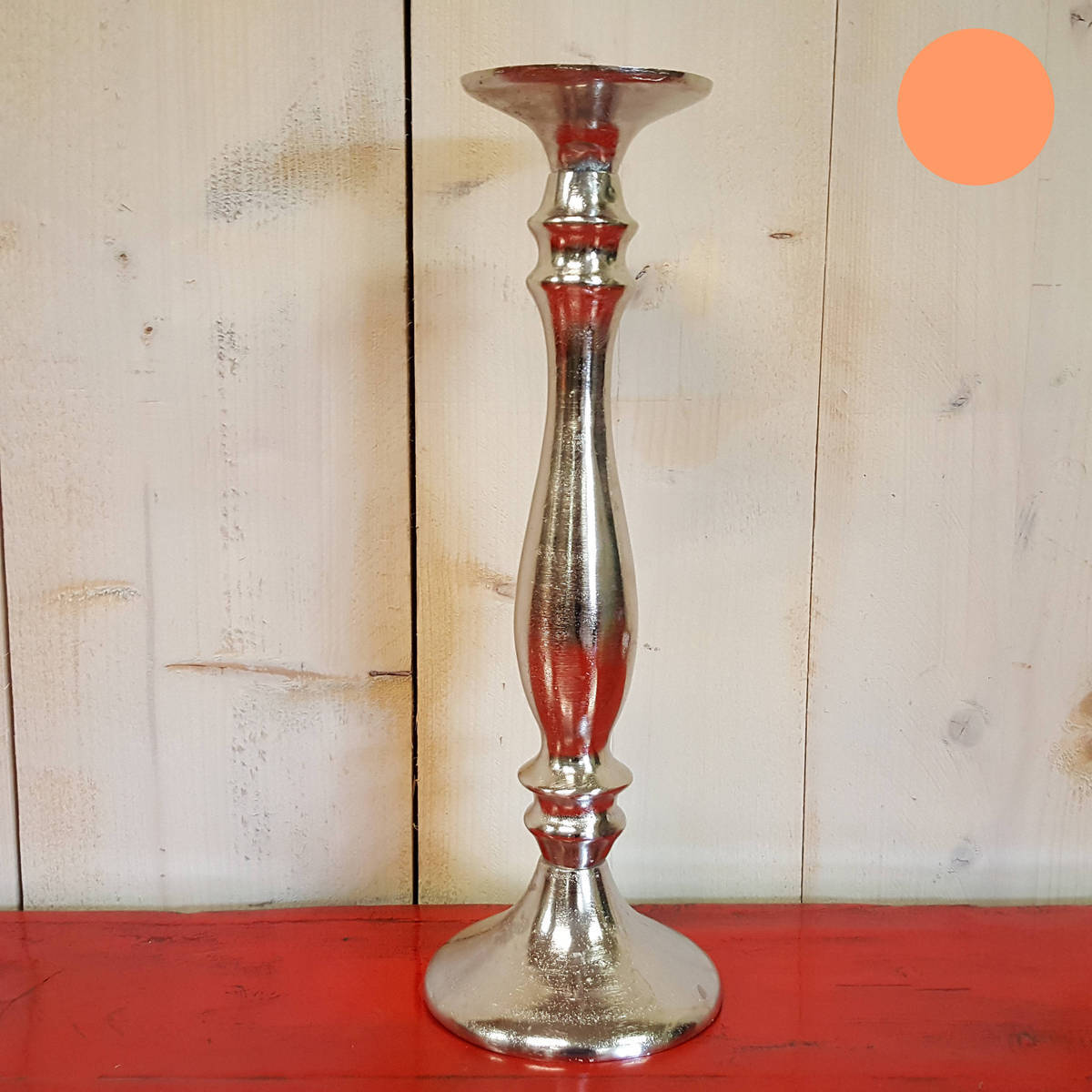 Kerzenhalter aus Metall, Höhe 39cm