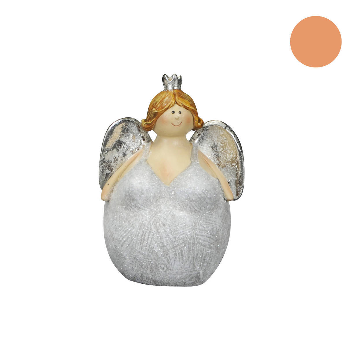 Engel aus Polyresin, Höhe 8cm