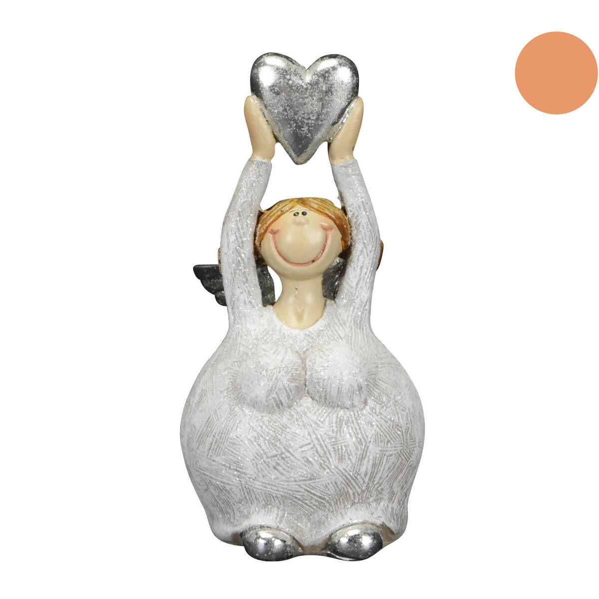 Ange en Polyresin, hauteur 11cm